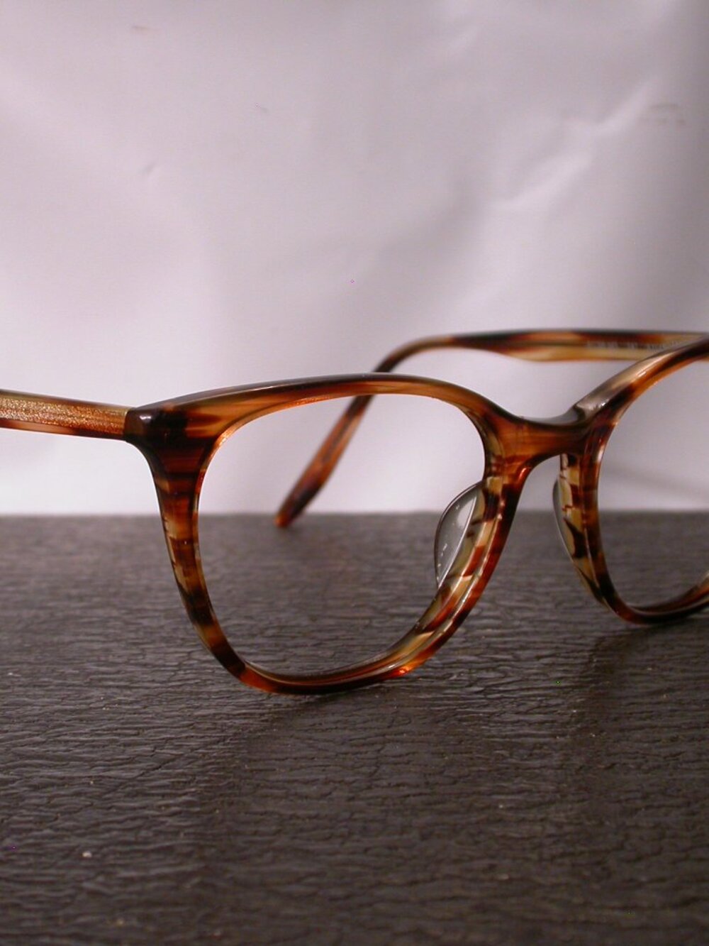 Barton Perreira Kyger Blonde Tortoise Stripe Classic Eyeglasses Frames Japan